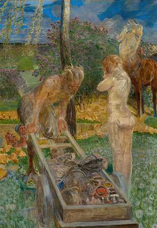 雅切克·马尔切夫斯基的《画家徒弟的葬礼》
