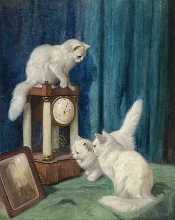 《三只好奇的猫》作者：Arthur Heyer