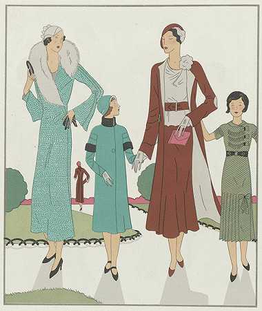 “艺术品味-美，女性优雅系列，1931年11月，第135期，12年级，第22页者