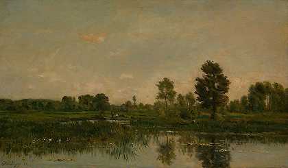 查尔斯·弗朗索瓦·道比尼的《沼泽》