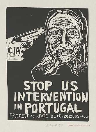 “停止美国对葡萄牙的干预”