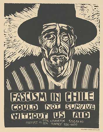 “如果没有美国的援助，智利的法西斯主义就无法生存