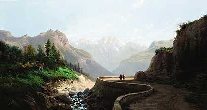 阿尔弗雷德·戈德肖的《山路》