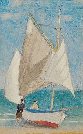 约瑟夫·爱德华·索索尔的《渔船》