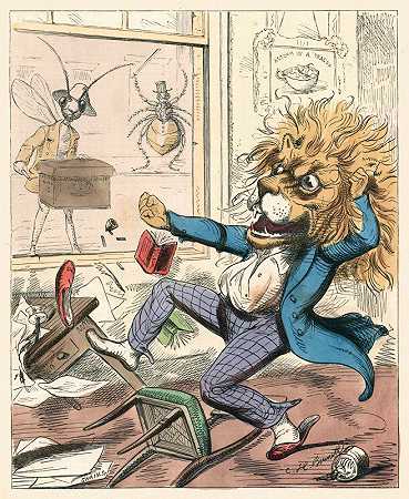 查尔斯·亨利·贝内特的《狮子与侏儒》
