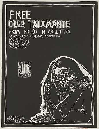 拉夏尔·罗梅罗（Rachael Romero）《从阿根廷监狱中释放奥尔加·塔拉曼特》