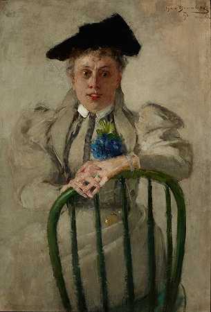 奥尔加·博兹南斯卡的《伊雷娜·兹比格涅维奇·内·塞尔达肖像》