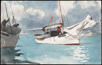 《渔船，基韦斯特》作者：温斯洛·霍默