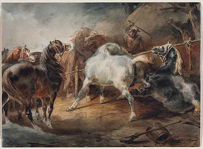 《战马》（Théodore Géricault）