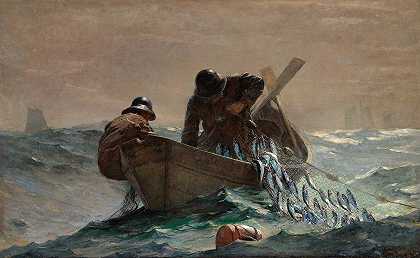 温斯洛·霍默的《鲱鱼网》