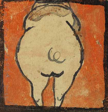 《猪从后面来》作者：埃贡·席勒