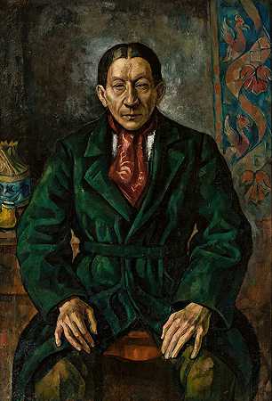 罗曼·克拉姆斯提克的《罗曼·卡米尔·维特科夫斯基肖像》
