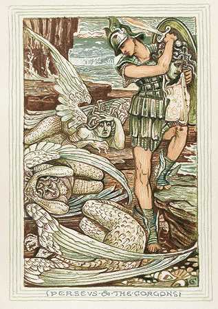 沃尔特·克莱恩的《珀尔修斯与蛇发女妖》