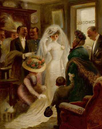 阿尔伯特·纪尧姆的《婚礼日》