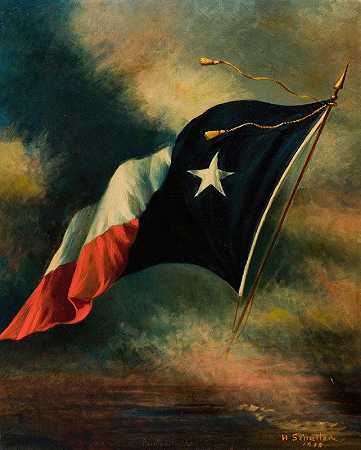 哈科·舒特的《德克萨斯国旗》