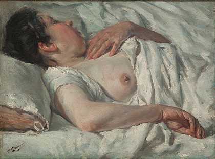 弗朗西斯科·吉梅诺的《睡的女人》