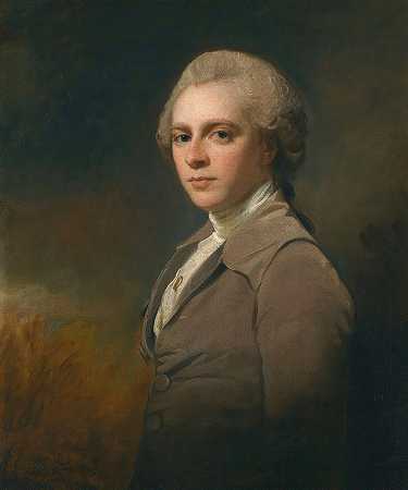 乔治·罗姆尼的《乔治·考珀肖像》（1754-1787）