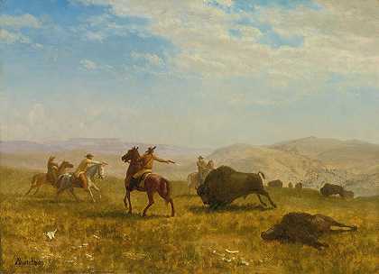 阿尔伯特·比尔斯塔特的《荒野西部》