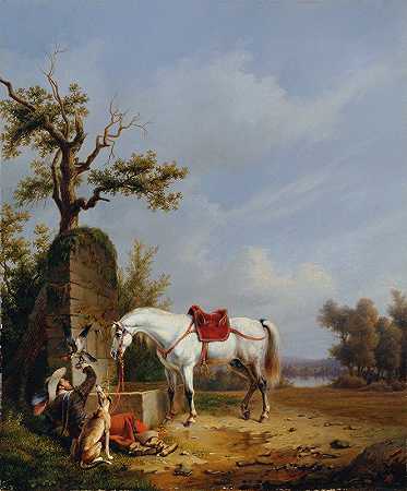 埃德蒙德·让·巴蒂斯特·查格尼的《骑马人》