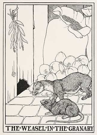 珀西·J·比林赫斯特的《粮仓里的黄鼠狼》
