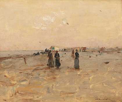 路易吉·卢尔的《海滩上》