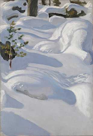 阿克塞利·加伦·卡莱拉的《雪上的阳光》