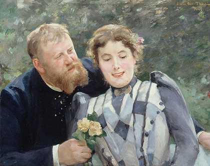 “塔乌洛和他的妻子的肖像，阿尔弗雷德·菲利普·罗尔