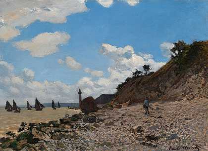 克劳德·莫奈的《Honfleur海滩》