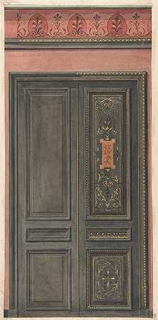 Jules Edmond Charles Lachaise的《门的设计》