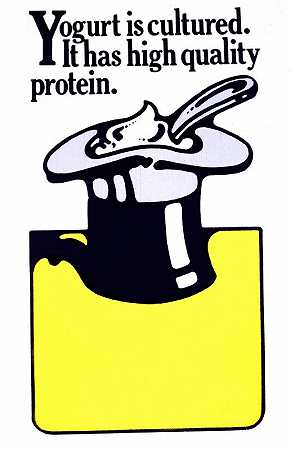 “酸奶是经过培养的它含有美国国立卫生研究院（National Institutes of Health）的优质蛋白质