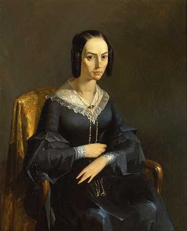 让-弗朗索瓦·米勒的《瓦尔蒙夫人》