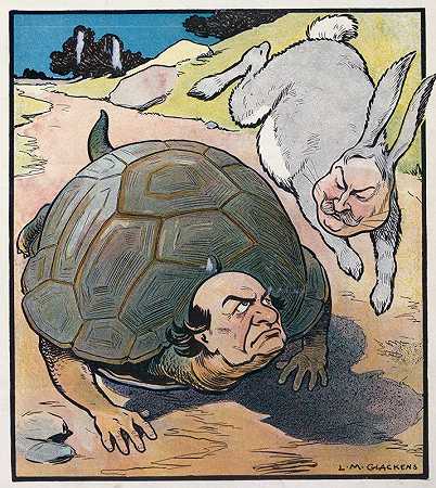 路易斯·格拉肯斯的《共和兔子和民主乌龟》