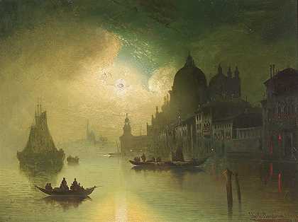 卡尔·考夫曼的《威尼斯月夜》