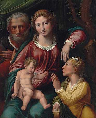 比亚吉奥·普皮尼的《圣凯瑟琳的神秘婚姻》