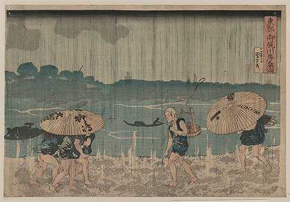 Utagawa Kuniyoshi的《Oumayagashi no zu》