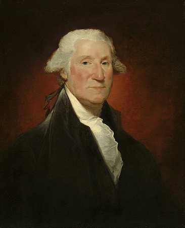乔治·华盛顿（沃恩肖像）吉尔伯特·斯图尔特