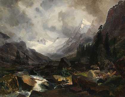 卡尔·亨梅尔的《山谷与山涧》
