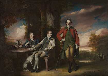 约书亚·雷诺兹爵士的《亨利·范恩（1739–1802）与伊尼戈·琼斯和查尔斯·布莱尔》