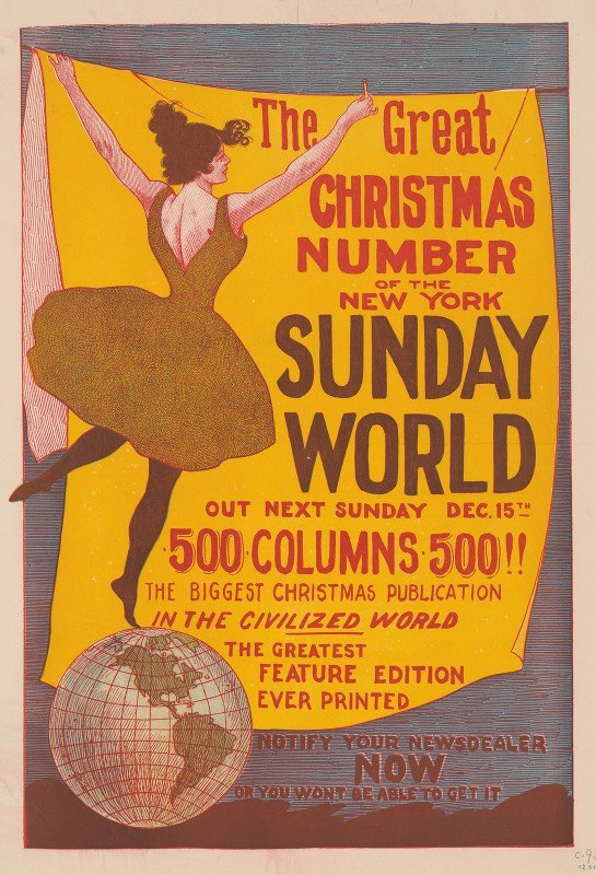 《纽约星期日世界》是伟大的圣诞数字