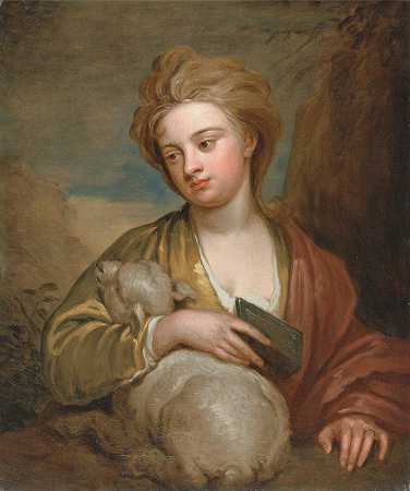 戈弗雷·克内勒爵士（Sir Godfrey Kneller）传统上将一位女性的肖像画定为凯瑟琳·沃斯（Catherine Voss）