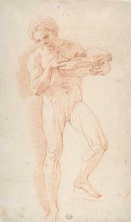 科拉多·贾昆托的《裸男研究》