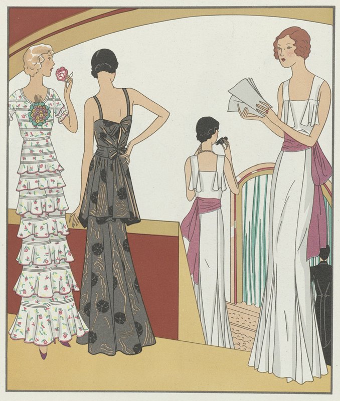 “艺术品味-美，女性优雅系列，1931年11月，第135期，12年级，第24页者