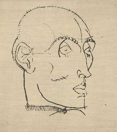 埃贡·席勒的《一个人的肖像》