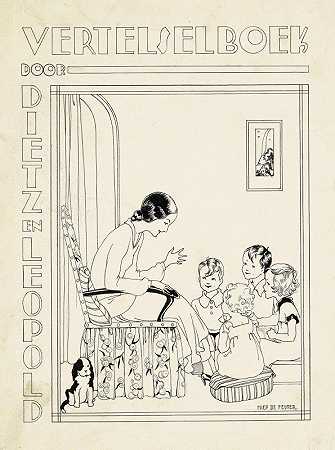 “乐队设计Henriette Dietz和Katharina Leopold，叙事书，约1915-1934年，Miep de Feijter著