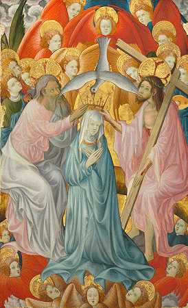 《圣母加冕三位一体》鲁比埃洛斯·德·莫拉大师