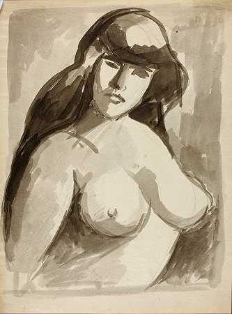 卡尔·纽曼的《裸体女性躯干》