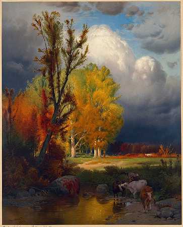 威廉·哈特的《秋天的喜悦》