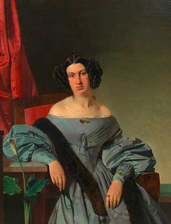 Franz Eybl的《Franziska Schweighofer，née Weiß》