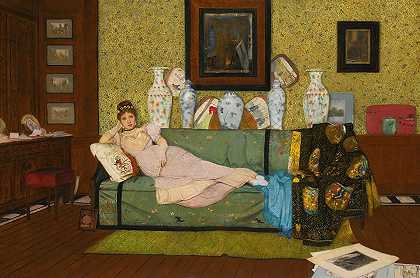 约翰·阿特金森·格里姆肖的《艺术家之家》
