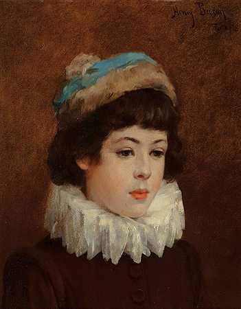 亨利·培根的《少女肖像》